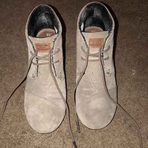 Toms Shoes - TOMS Wedge Booties